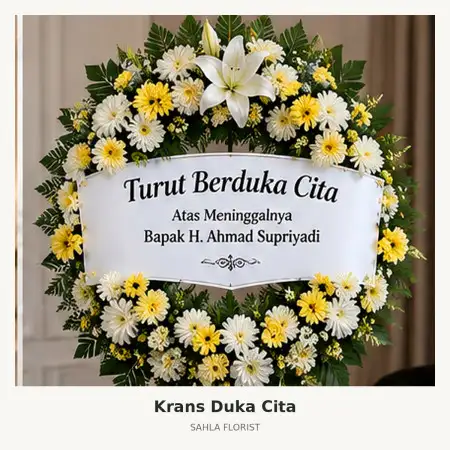 Krans Bunga Duka Rs Medistra